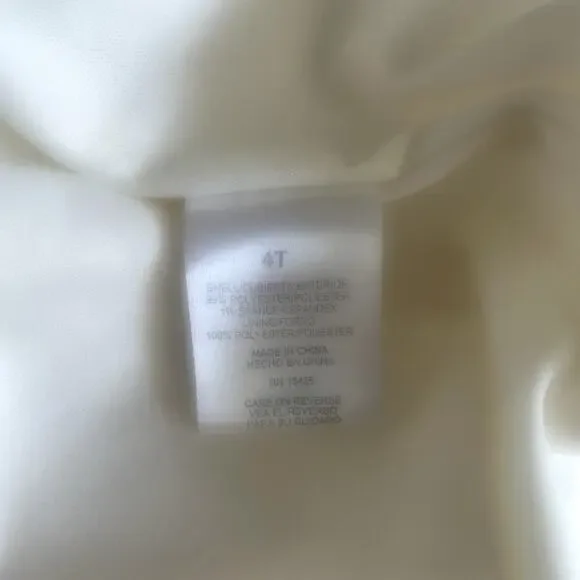 Christmas Holiday Sparkle Tulle Dress with Matching Coat Sz 4T - Picture 7 of 13